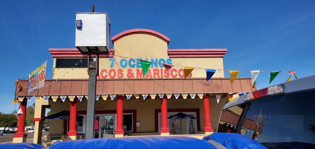 7 Oceanos Tacos Y Marisco | restaurant | 5025 N 67th Ave, Glendale, AZ 85301, USA | 6024832622 OR +1 602-483-2622