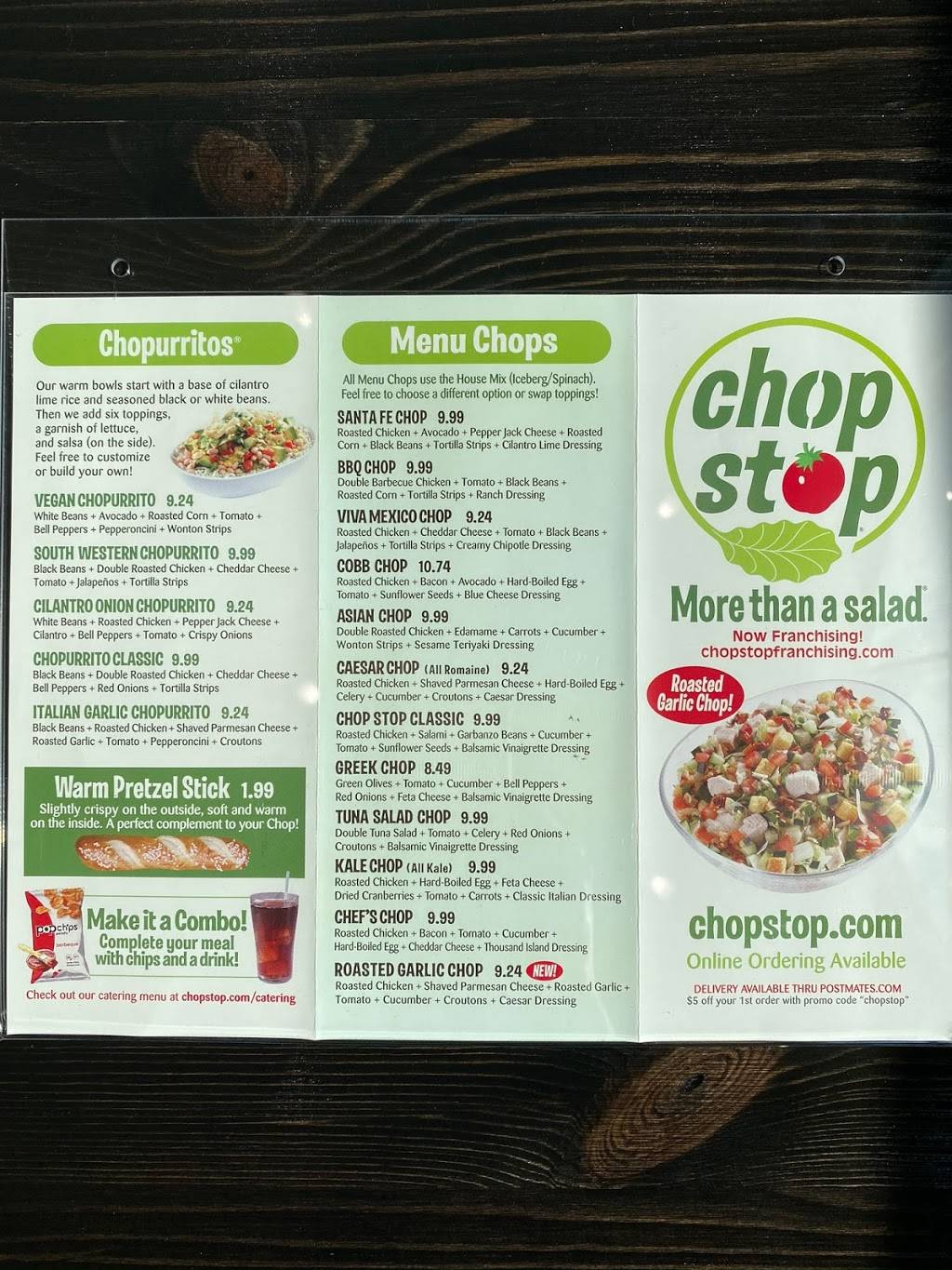 Chop Stop | restaurant | 3266 Parkwood Blvd Suite 100, Frisco, TX 75034, USA | 4694446061 OR +1 469-444-6061