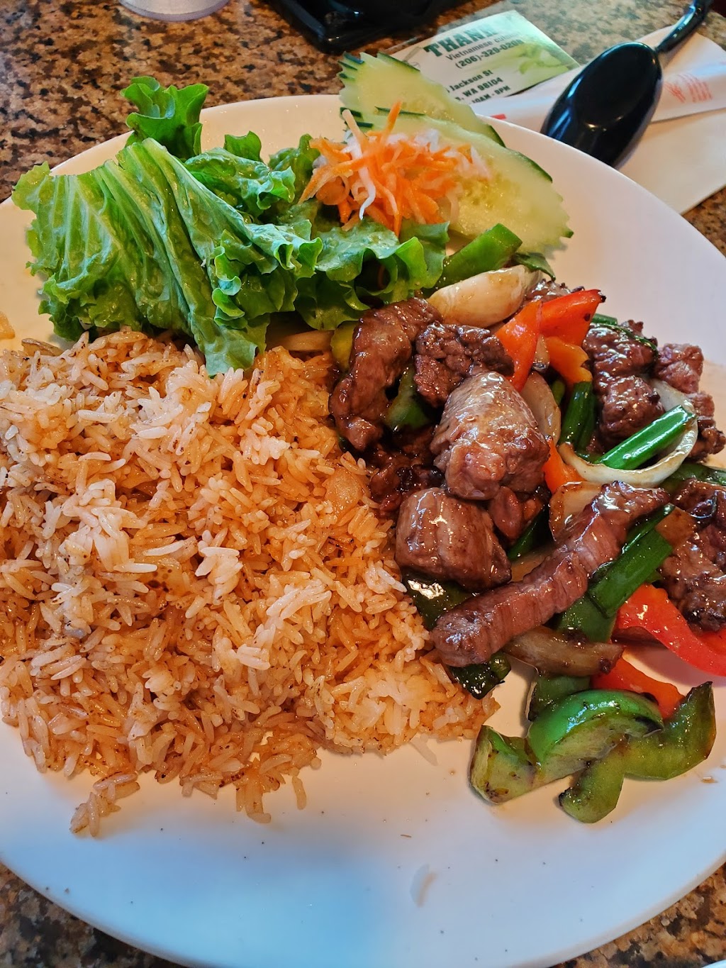 Thanh Vi | restaurant | 1046 S Jackson St, Seattle, WA 98104, USA | 2063290208 OR +1 206-329-0208