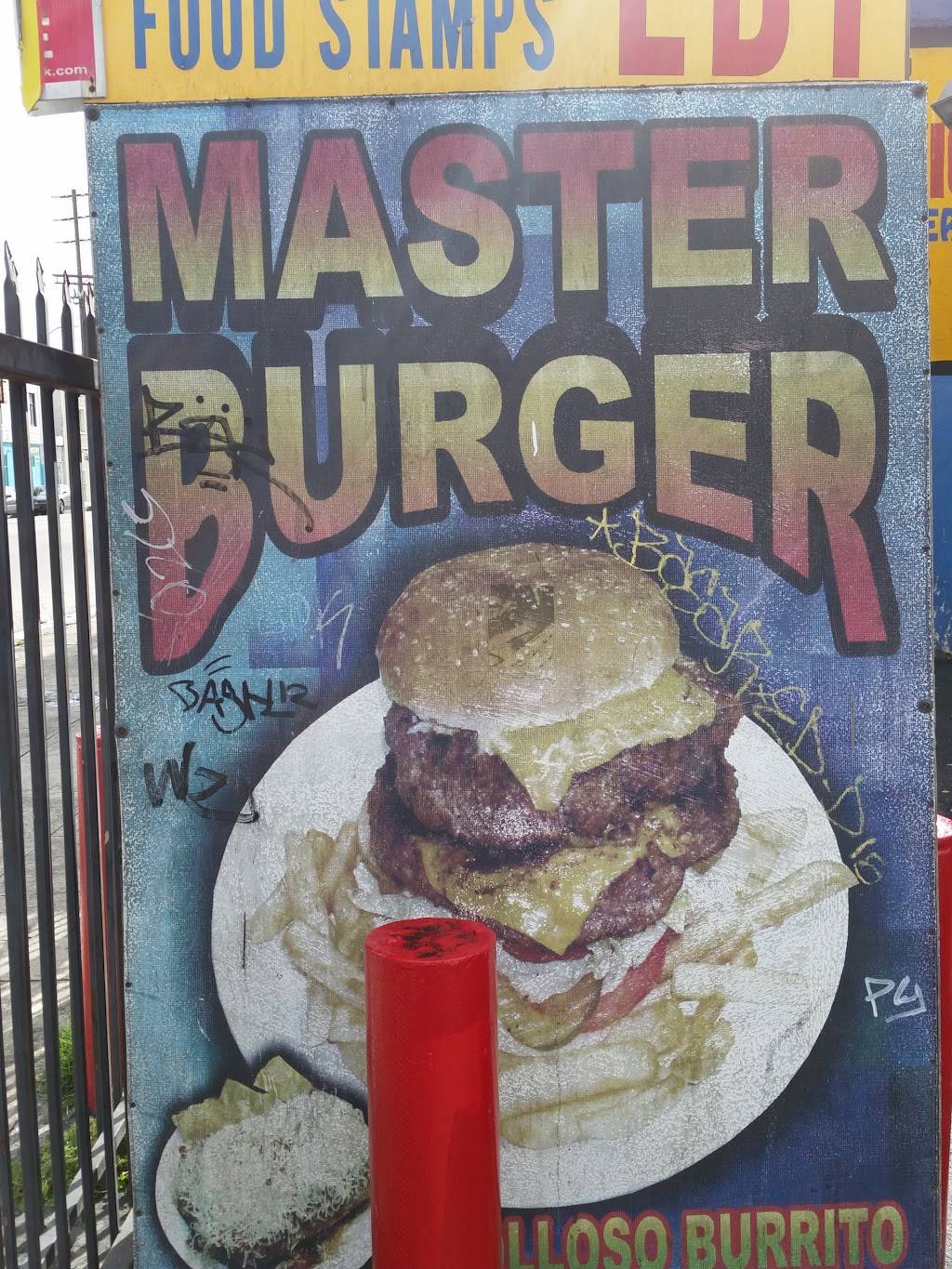 Master Burger | restaurant | 4419 S Western Ave, Los Angeles, CA 90062, USA | 3232951940 OR +1 323-295-1940