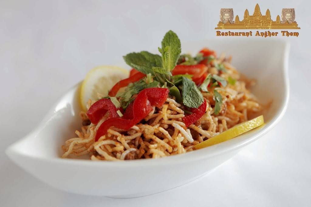 Restaurant Angkor Thom | restaurant | 1675 Rue Notre Dame, LAncienne-Lorette, QC G2E 3B9, Canada | 4188774034 OR +1 418-877-4034
