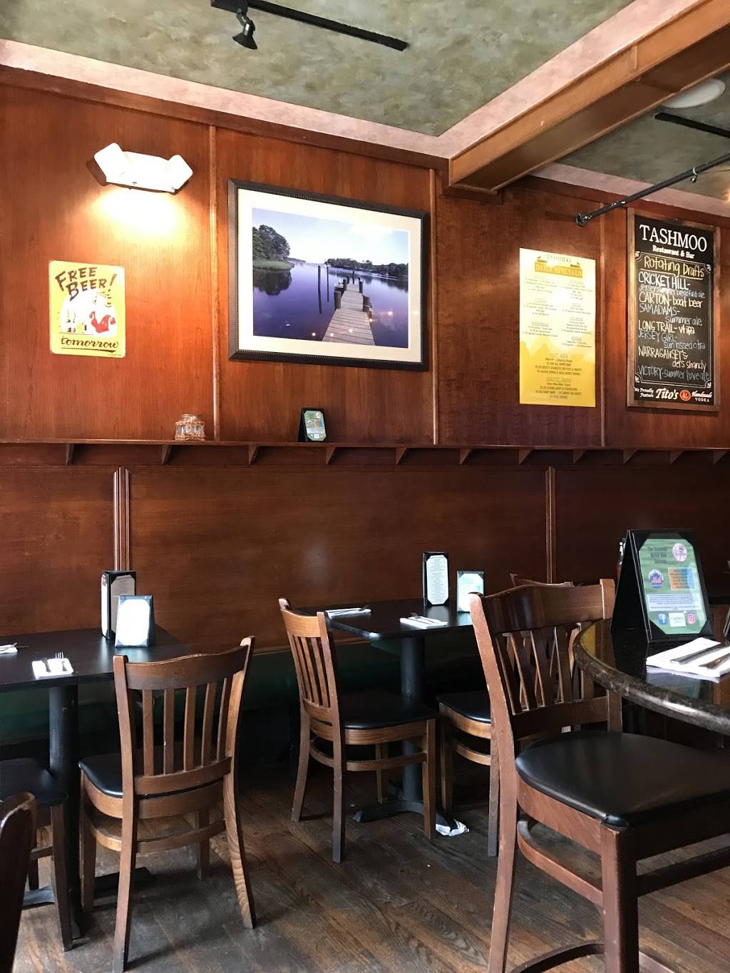 Tashmoo Restaurant & Bar | restaurant | 8 Dehart St, Morristown, NJ 07960, USA | 9739986133 OR +1 973-998-6133