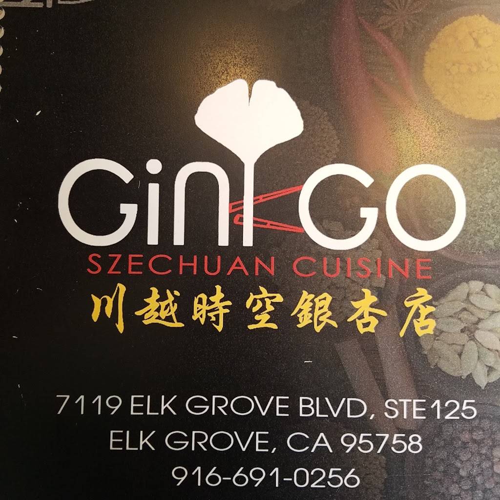 Ginkgo Szechuan Cuisine | restaurant | 7119 Elk Grove Blvd ste 125, Elk Grove, CA 95758, USA | 9166910256 OR +1 916-691-0256