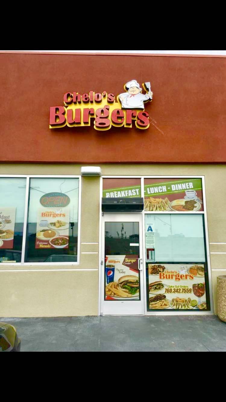 Chelos Burgers #3 | restaurant | Golf Center Pkwy, Indio, CA 92201, USA | 7603427559 OR +1 760-342-7559