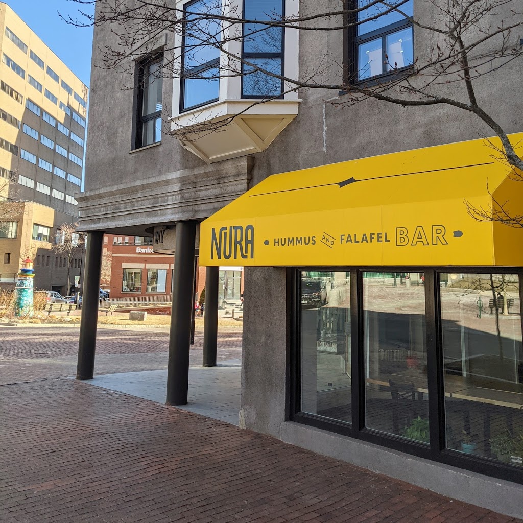 Nura Hummus and Falafel | restaurant | 1 Monument St, Portland, ME 04101, USA | 2075360065 OR +1 207-536-0065