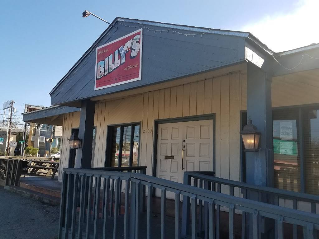 Billys On Burnet | restaurant | 2105 Hancock Dr, Austin, TX 78756, USA | 5124079305 OR +1 512-407-9305