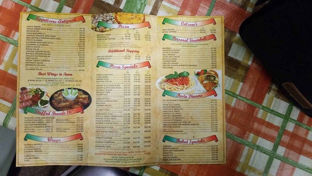 Da Carmine Pizzeria & Restaurant | restaurant | Branford, CT 06405, USA | 2034813208 OR +1 203-481-3208