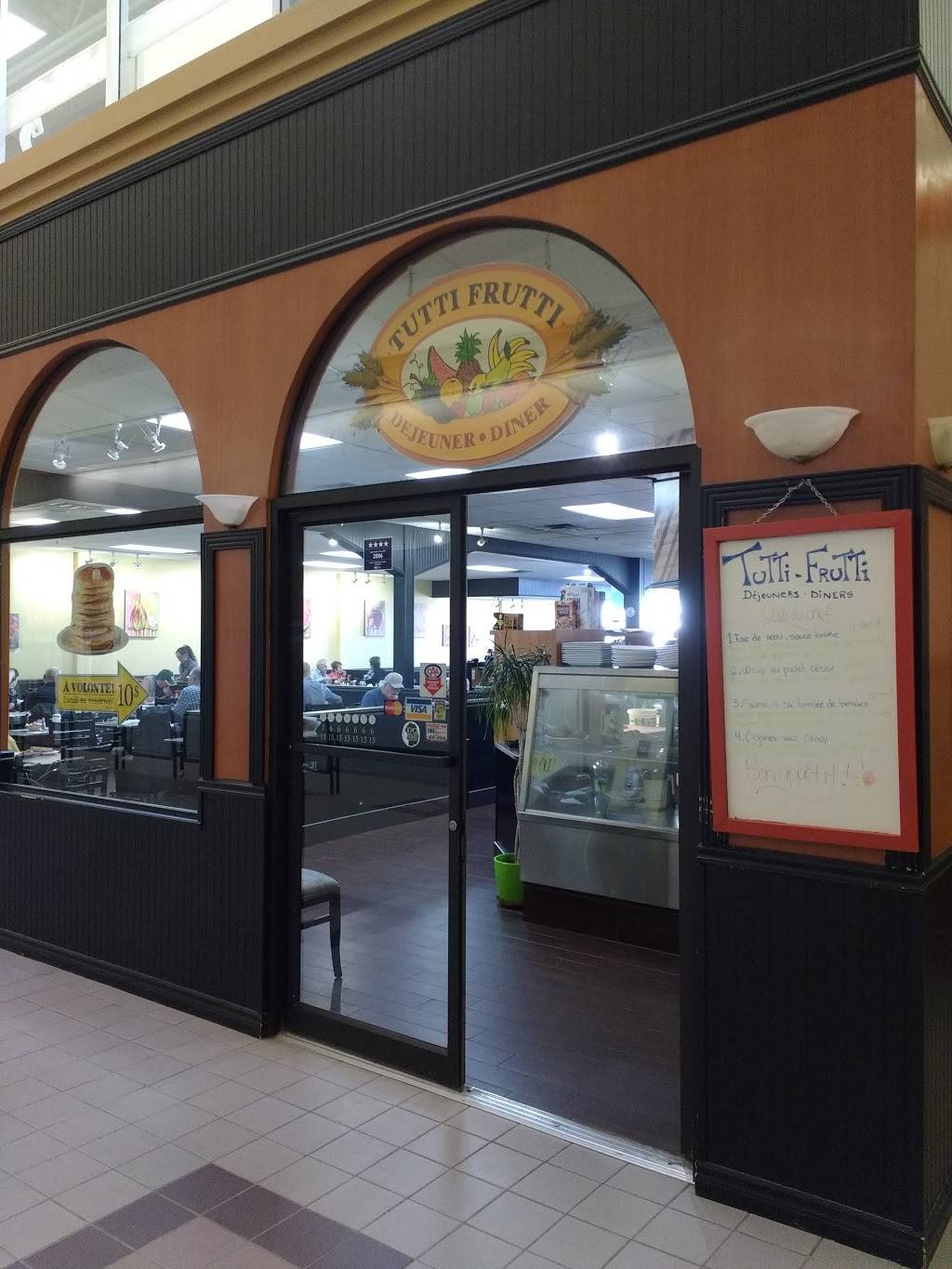 Tutti Frutti déjeuner et diner | restaurant | 999 Avenue de Bourgogne, Québec, QC G1W 4S6, Canada | 4186536383 OR +1 418-653-6383