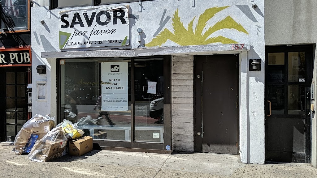 Savor Por Favor | restaurant | 157 2nd Ave, New York, NY 10003, USA | 9172617100 OR +1 917-261-7100
