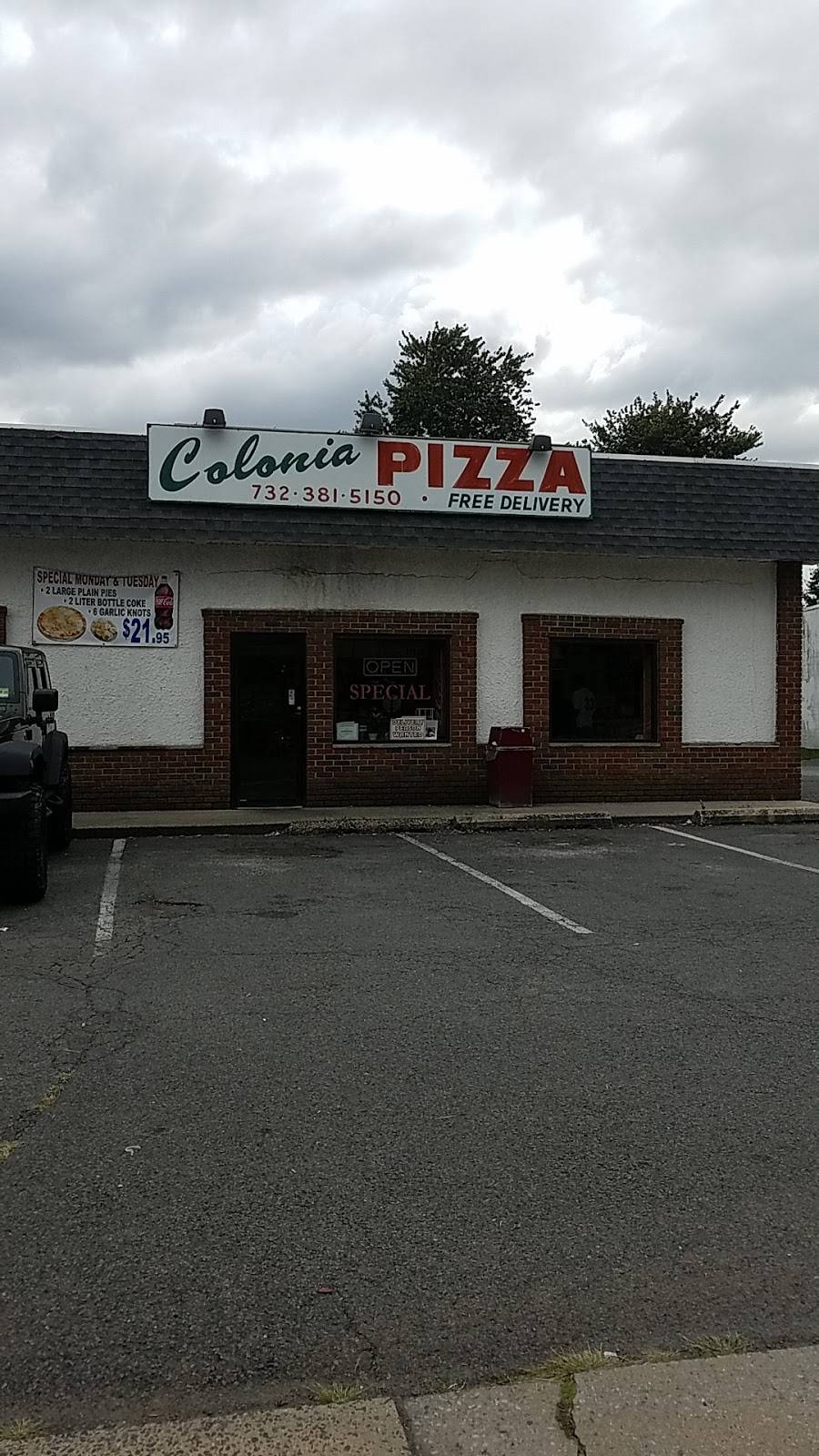 Colonia Pizza | restaurant | 325 Inman Ave, Colonia, NJ 07067, USA | 7323815150 OR +1 732-381-5150