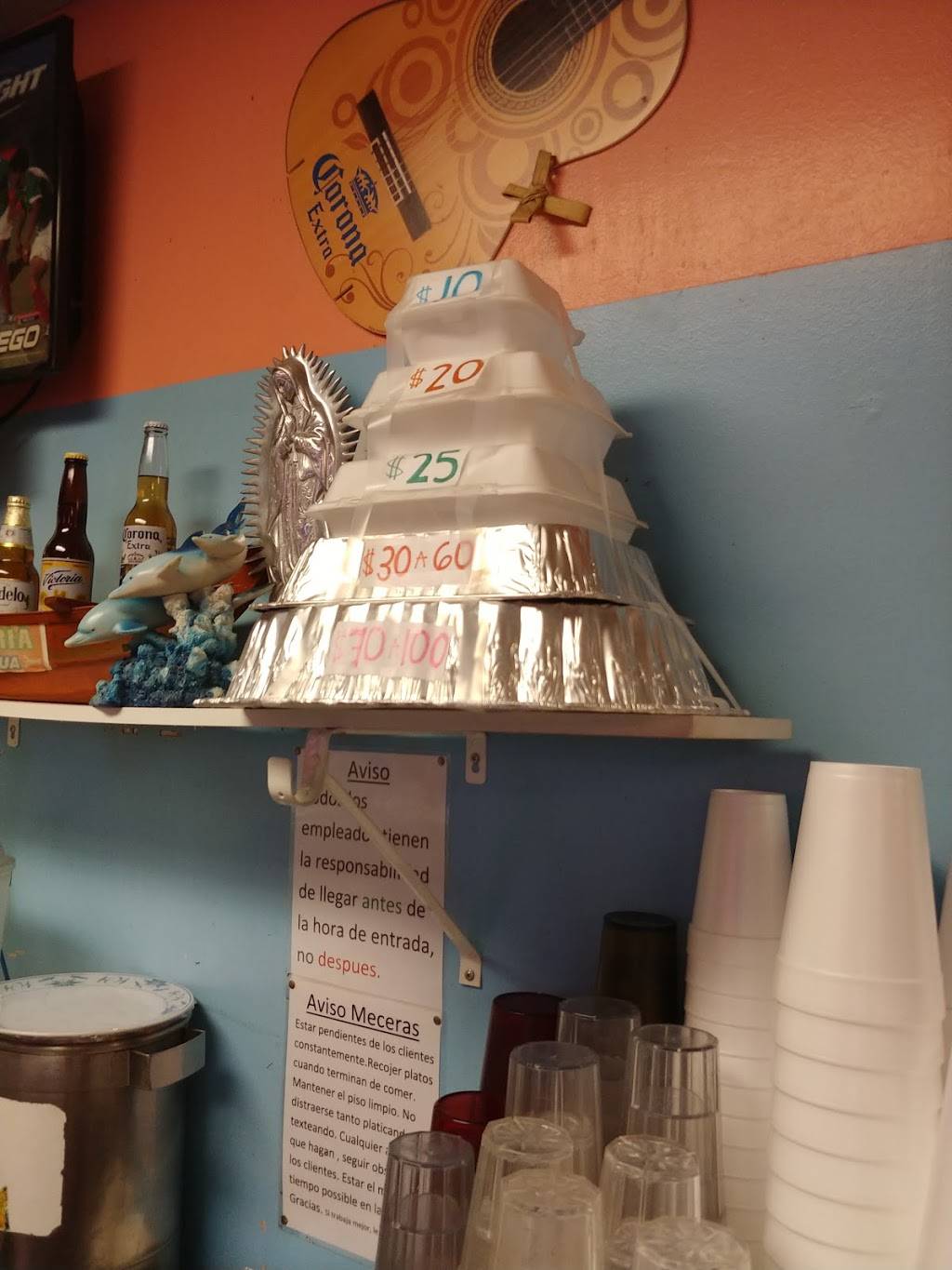 Ostioneria Ojo De Agua | restaurant | 10475 Veterans Memorial Dr, Houston, TX 77038, USA | 2819310202 OR +1 281-931-0202