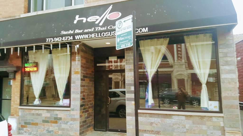Hello Sushi | restaurant | 1553 W Devon Ave, Chicago, IL 60660, USA | 7739426734 OR +1 773-942-6734