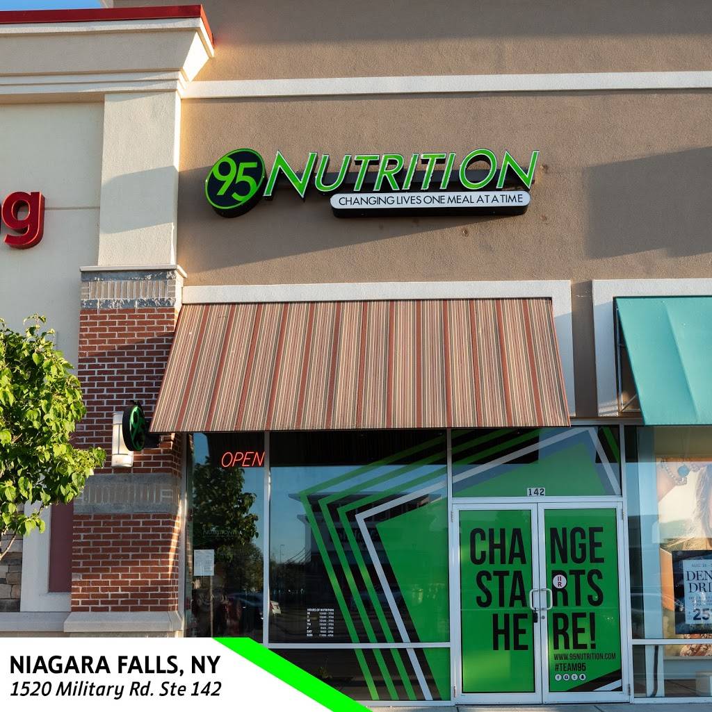 95 Nutrition | restaurant | 1520 Military Rd Ste 142, Niagara Falls, NY 14304, USA | 7164651920 OR +1 716-465-1920