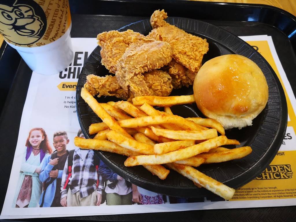 Golden Chick | meal takeaway | 16740 Hillcrest Rd, Dallas, TX 75248, USA | 9728072945 OR +1 972-807-2945