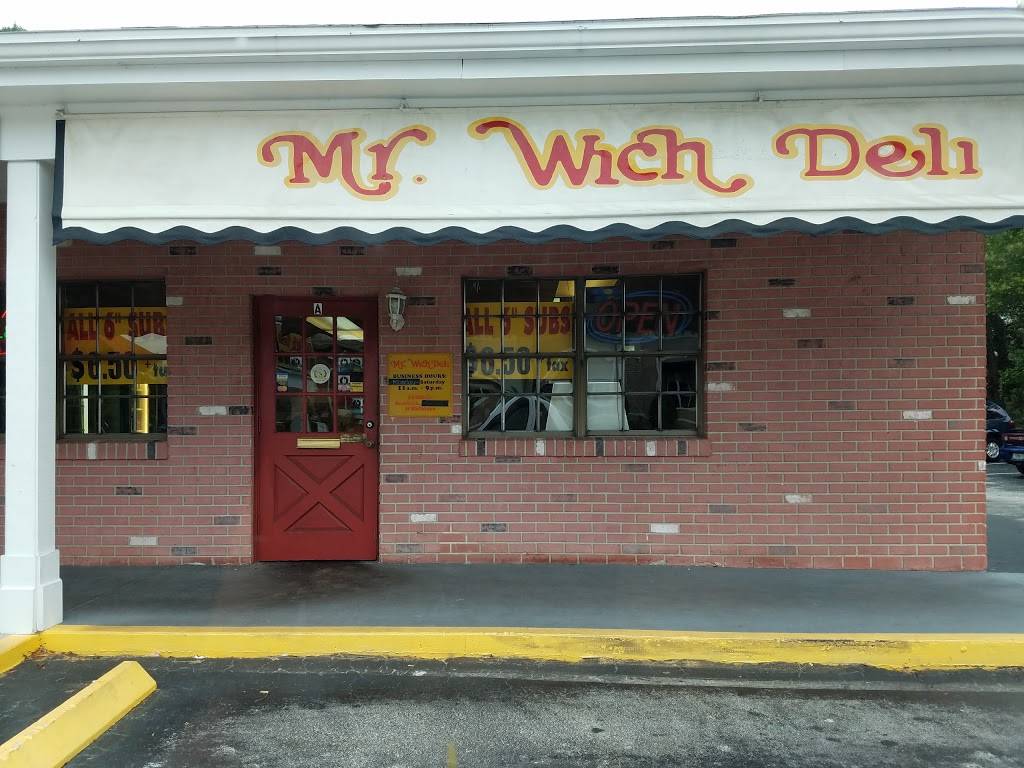 Mr Wich Deli | restaurant | 21 S Nova Rd # A, Ormond Beach, FL 32174, USA | 3866771106 OR +1 386-677-1106