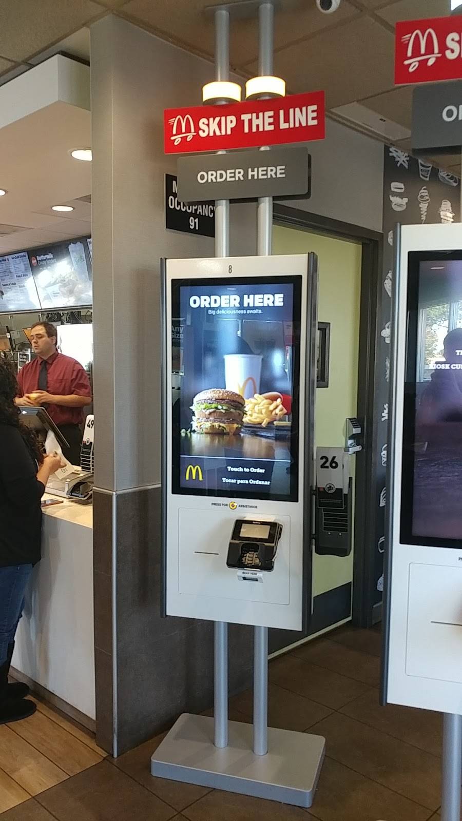 McDonalds | cafe | 2427 E Ave S, Palmdale, CA 93550, USA | 6612736322 OR +1 661-273-6322