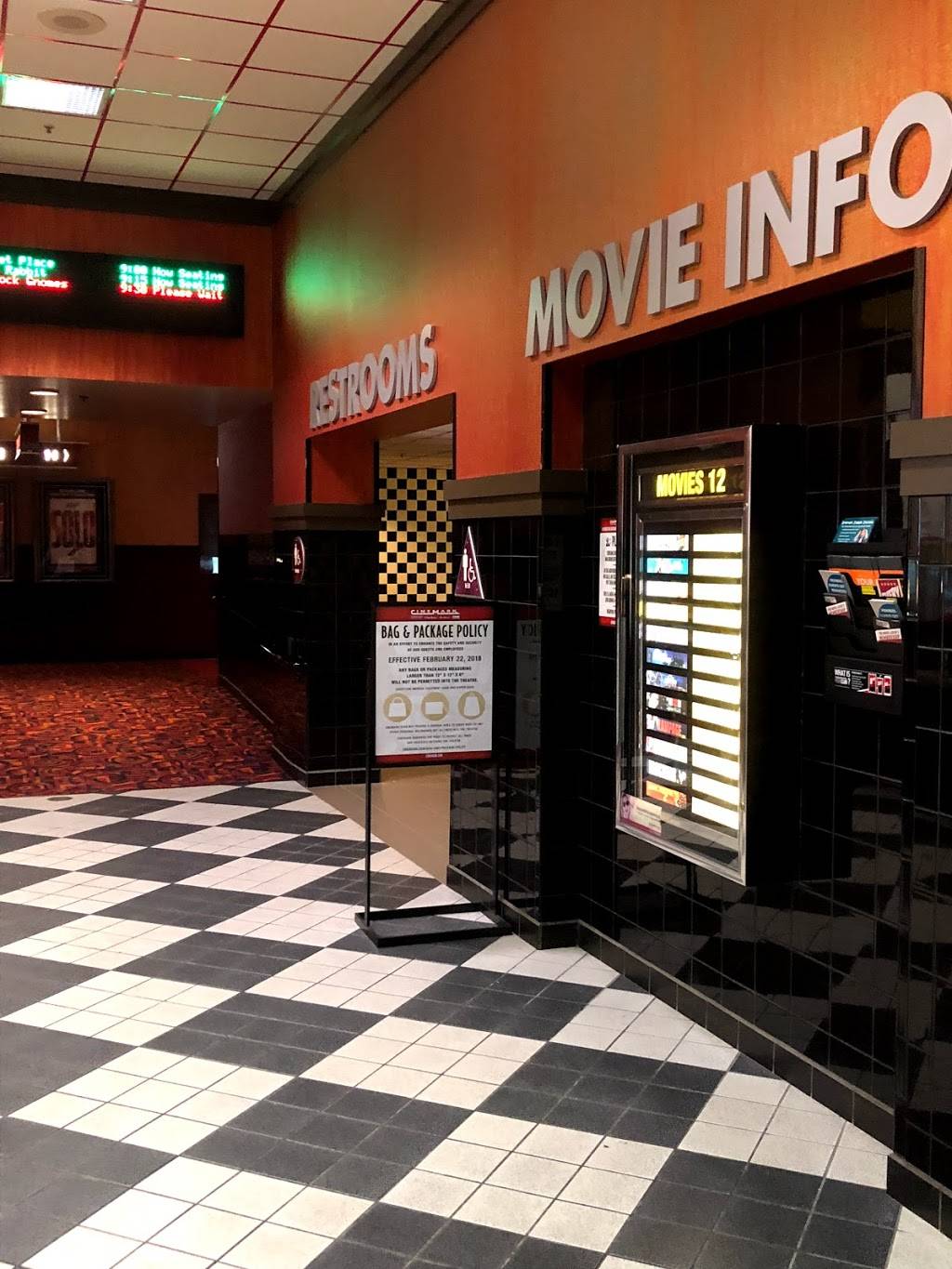 Cinemark Carriage Place Movies 12 | meal takeaway | 2570 Bethel Rd, Columbus, OH 43220, USA | 6145380403 OR +1 614-538-0403