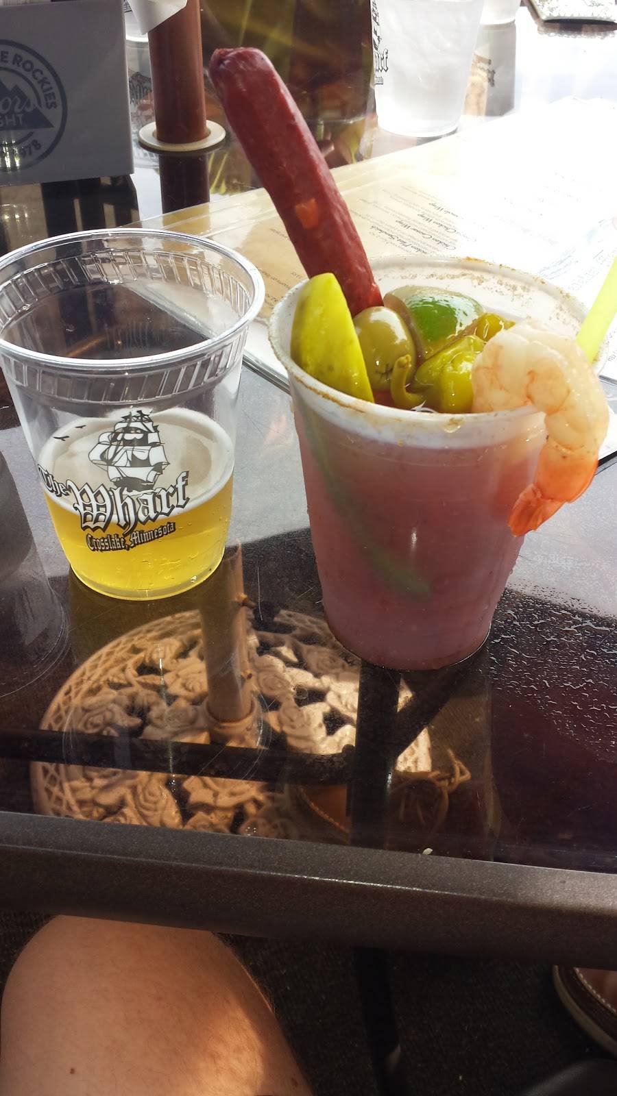 The Wharf | restaurant | 12986 Co Rd 16, Crosslake, MN 56442, USA | 2186923454 OR +1 218-692-3454