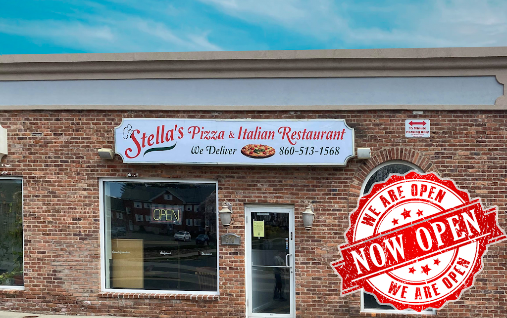 Stellas Pizza and Italian Restaurant | restaurant | 620 Silas Deane Hwy, Wethersfield, CT 06109, USA | 8605131568 OR +1 860-513-1568