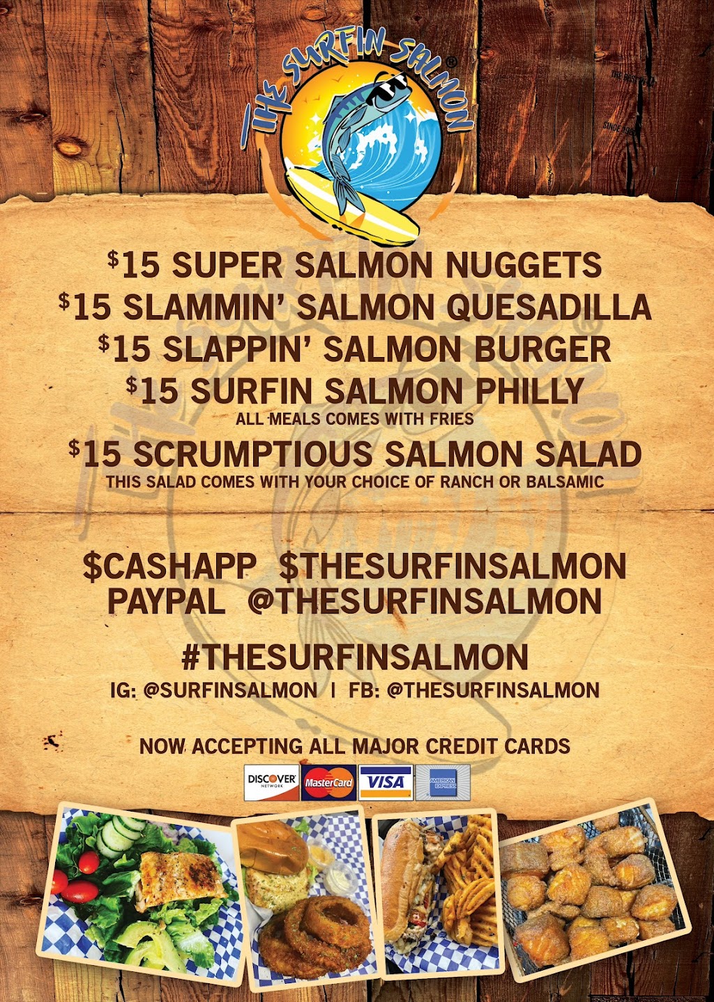 The Surfin Salmon | restaurant | 2145 Central Pkwy, Cincinnati, OH 45214, USA | 5138373053 OR +1 513-837-3053