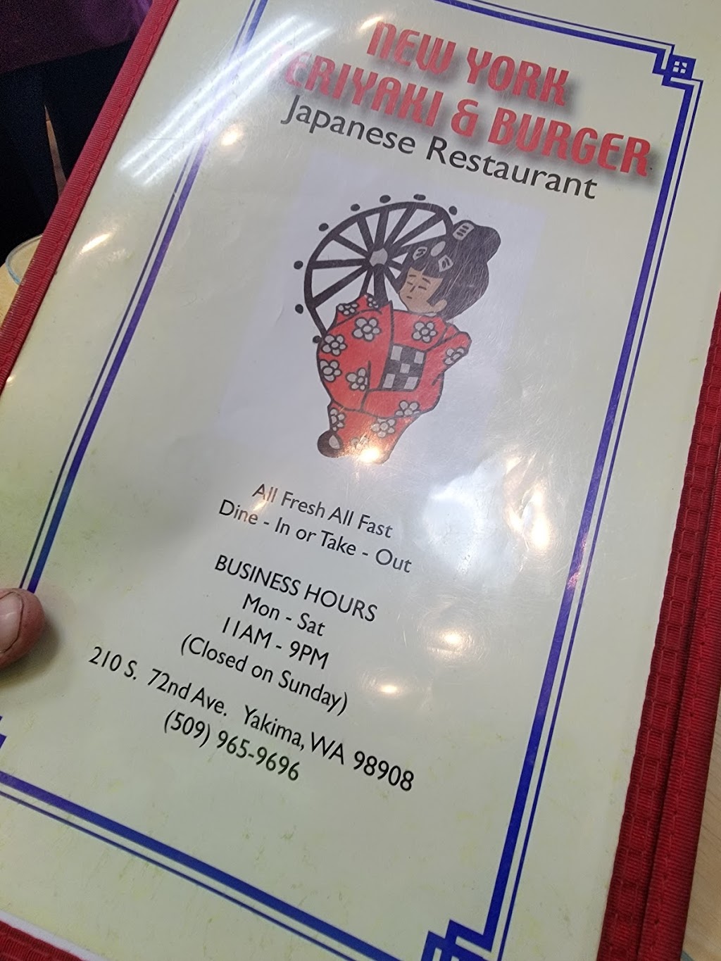 New York Teriyaki (on 72nd) | restaurant | 210 S 72nd Ave, Yakima, WA 98908, USA | 5099659696 OR +1 509-965-9696