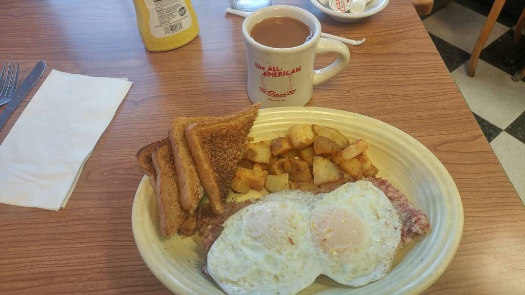 All American Diner | restaurant | 60 Court St, Plymouth, MA 02360, USA | 5087474763 OR +1 508-747-4763