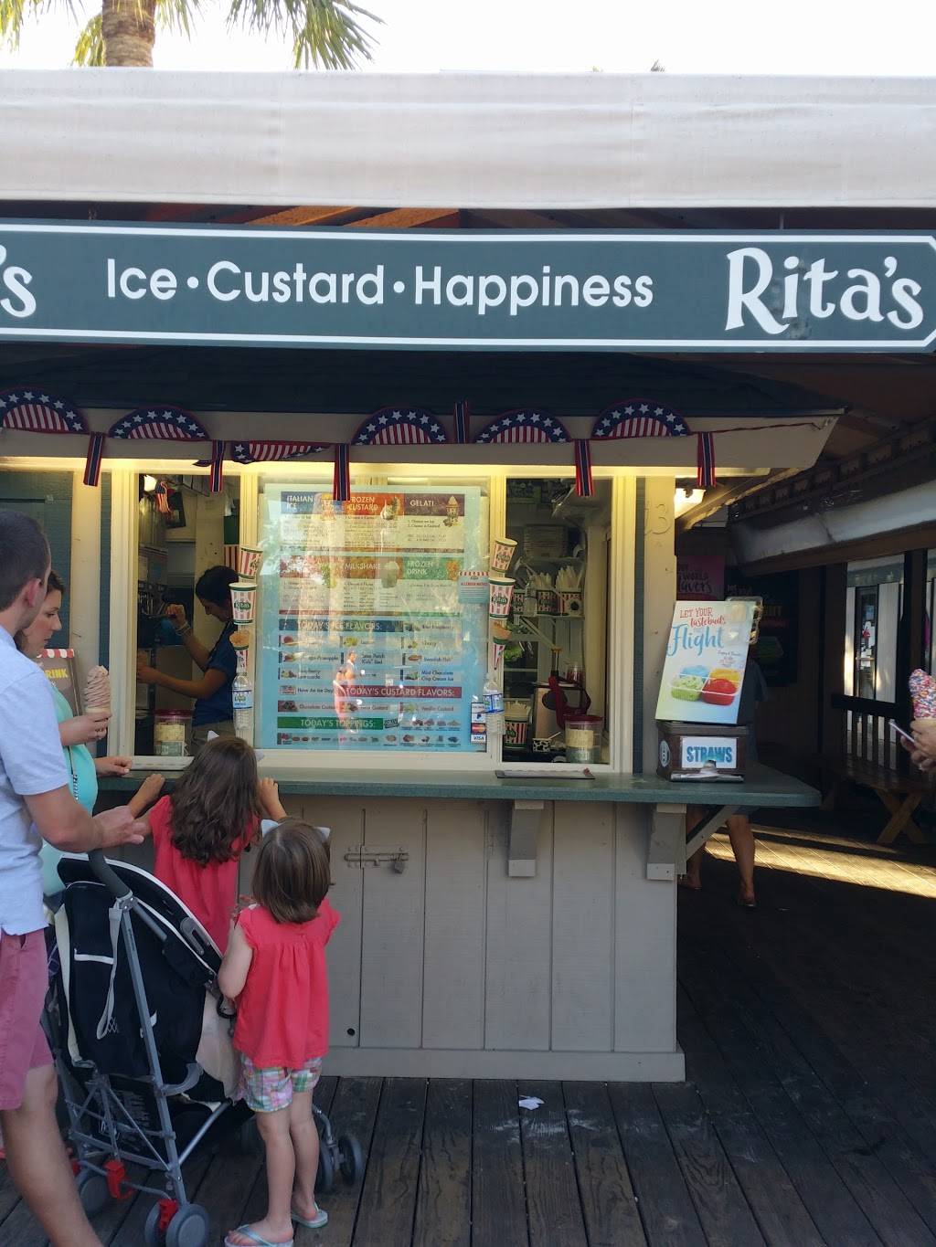 Ritas Italian Ice & Frozen Custard | restaurant | 1 N Forest Beach Dr, Hilton Head Island, SC 29928, USA | 8433415587 OR +1 843-341-5587
