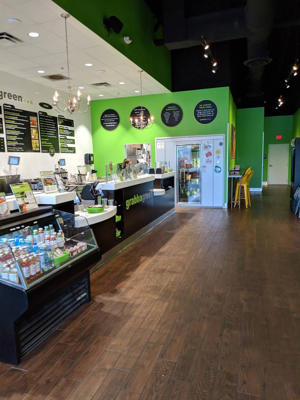 Grabbagreen Food + Juice , Charlotte Ballantyne | restaurant | 3429 Toringdon Way #104, Charlotte, NC 28277, USA | 7042083636 OR +1 704-208-3636
