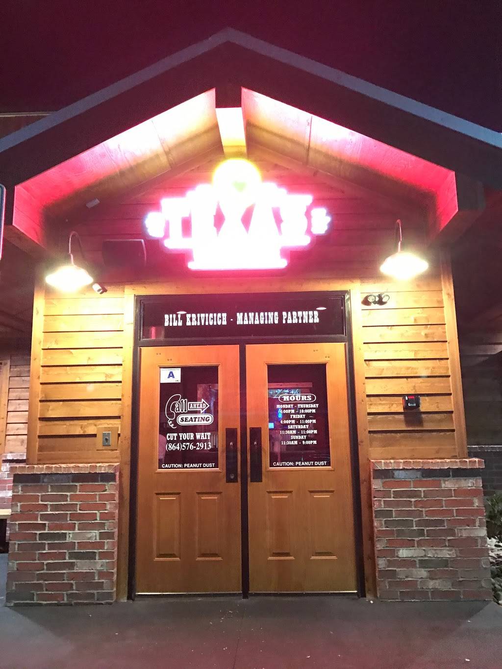 Texas Roadhouse | restaurant | 1371 W. O. Ezell Boulevard, Spartanburg, SC 29301, USA | 8645762913 OR +1 864-576-2913