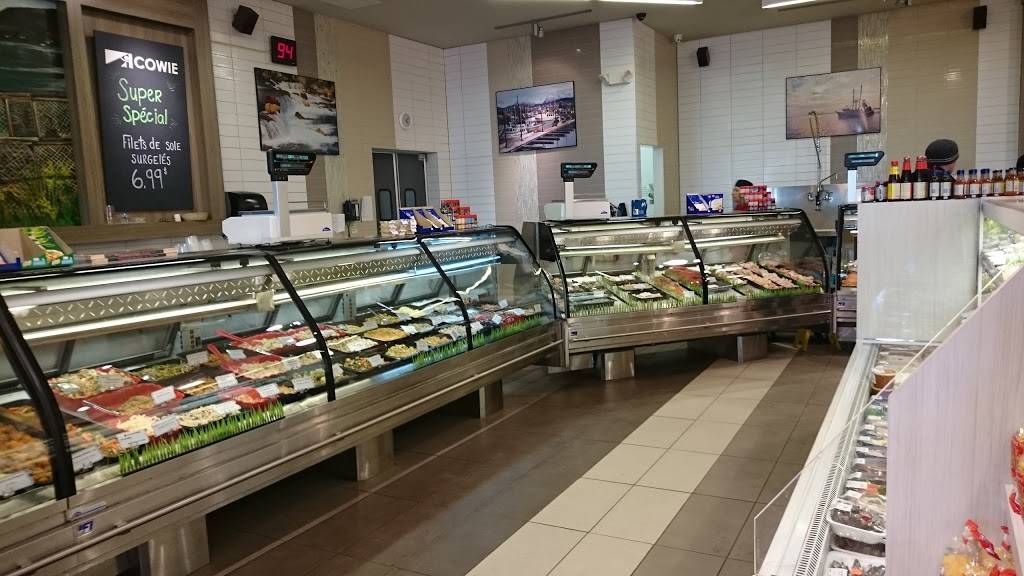 Poissonnerie Cowie | restaurant | 586 Rue Breton, Granby, QC J2G 7K6, Canada | 4503756400 OR +1 450-375-6400