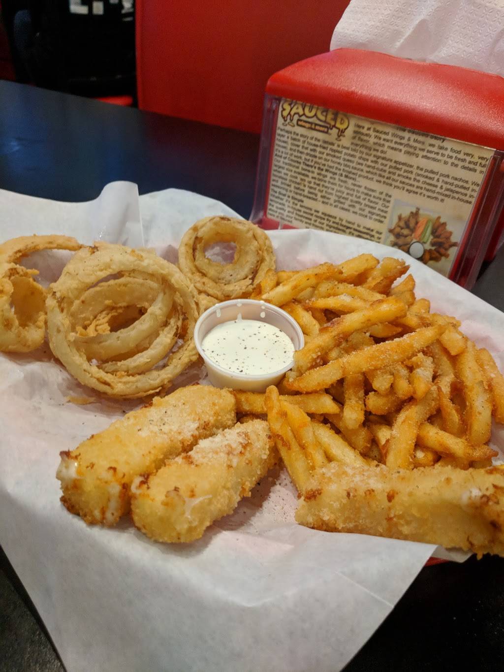 Sauced Wings | restaurant | 610 W Bethany Dr, Allen, TX 75013, USA | 2143831153 OR +1 214-383-1153