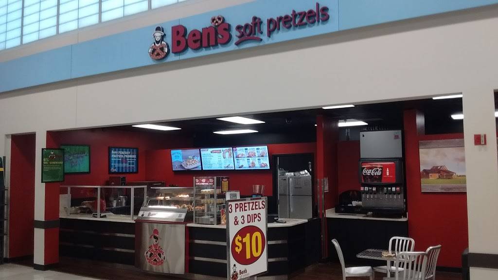 Bens Soft Pretzels | meal takeaway | 611 W Lincoln Hwy, Merrillville, IN 46410, USA | 2197690737 OR +1 219-769-0737