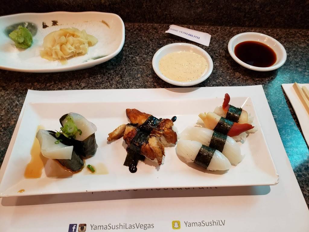 Yama Sushi | restaurant | 1350 E Flamingo Rd #18, Las Vegas, NV 89119, USA | 7026960072 OR +1 702-696-0072