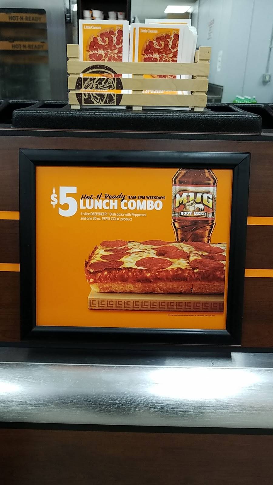 Little Caesars Pizza | meal takeaway | 1601 N Meridian Ave, Oklahoma City, OK 73127, USA | 4055467649 OR +1 405-546-7649