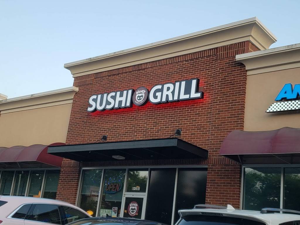Wicked Sushi & Grill | restaurant | 3200 Woodward Crossing Blvd B101, Buford, GA 30519, USA | 6787657499 OR +1 678-765-7499