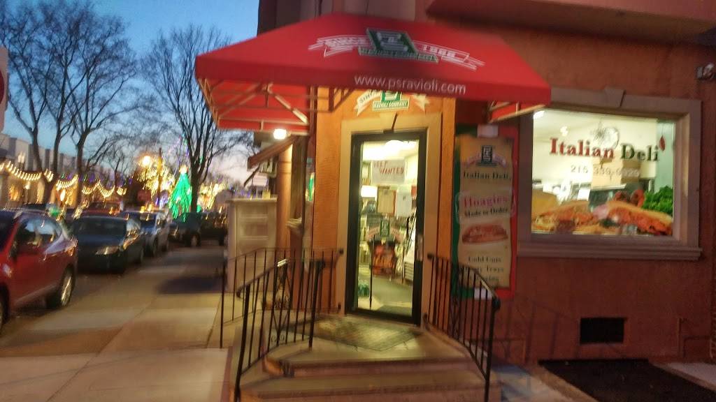 P & S Ravioli Co | restaurant | 4726, 1722 W Oregon Ave, Philadelphia, PA 19145, USA | 2153399929 OR +1 215-339-9929