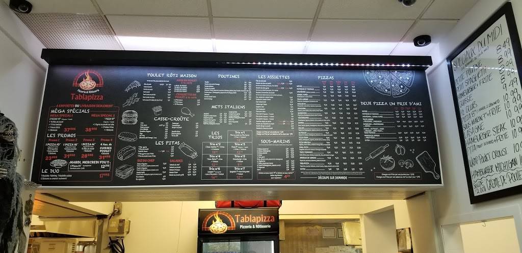 Restaurant Tablapizza | restaurant | 2980 Chemin Rouville, Saint-Jean-Baptiste, QC J0L 2B0, Canada | 4505360606 OR +1 450-536-0606