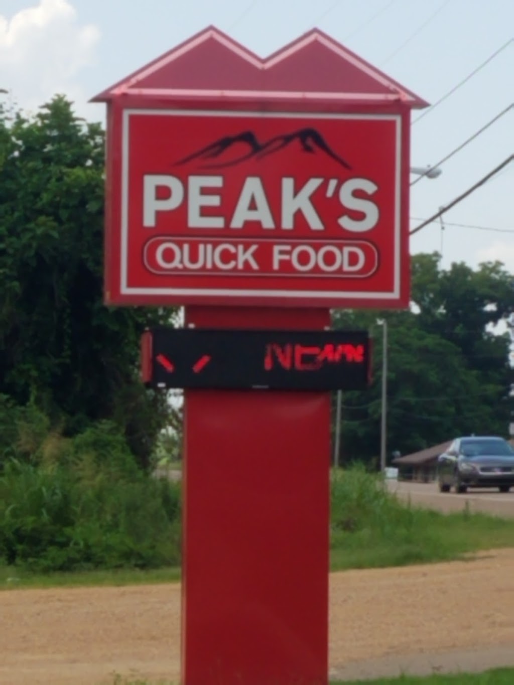 Peaks Quick Foods | restaurant | 157-22577 US-49E, Tchula, MS 39169, USA | 6622353060 OR +1 662-235-3060
