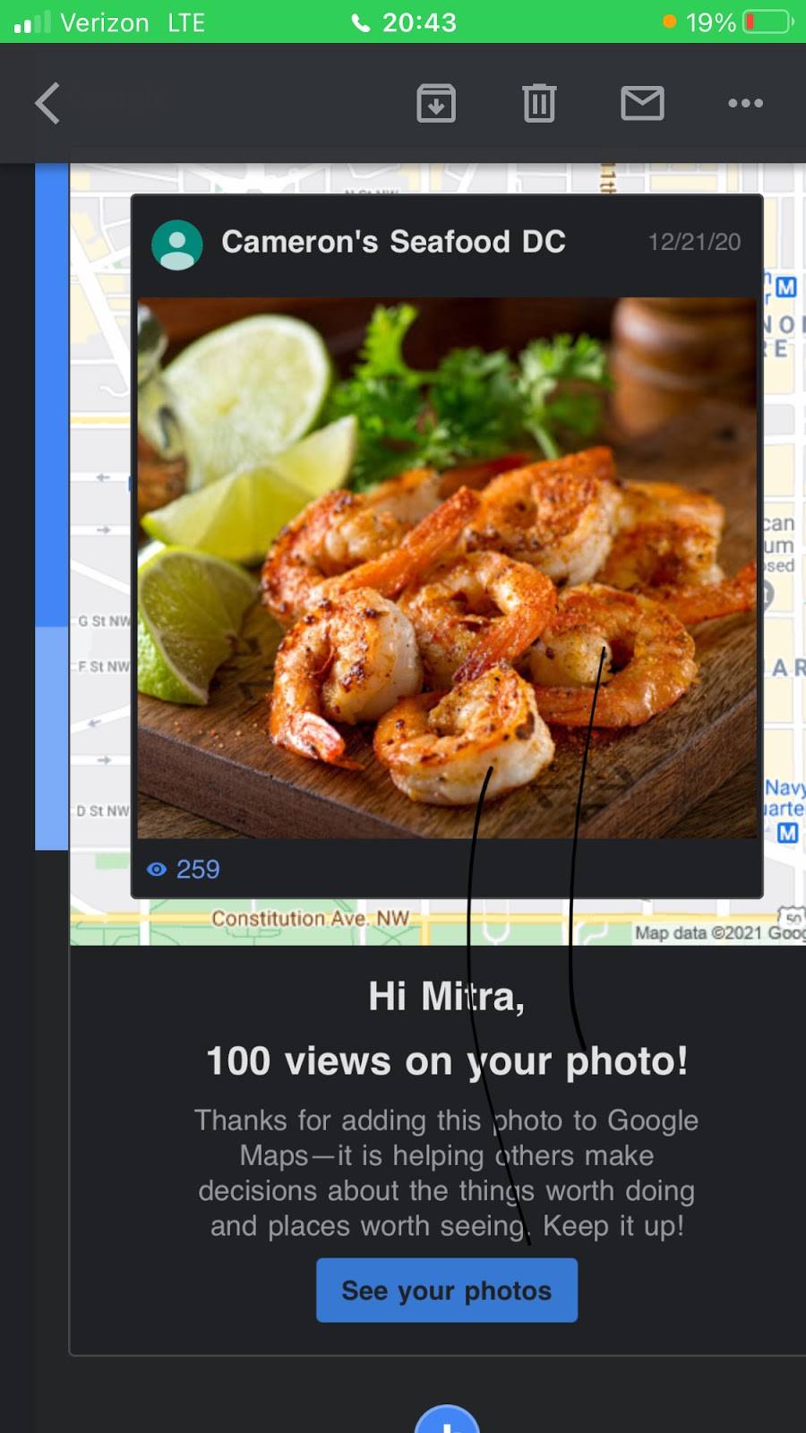 Camerons Seafood DC | restaurant | 1369 New York Ave NE, Washington, DC 20002, USA | 2028078807 OR +1 202-807-8807
