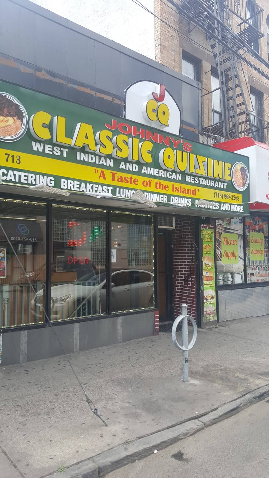 Johnnys Classic Quizine | restaurant | 713 Beach 20th St, Far Rockaway, NY 11691, USA | 7188683268 OR +1 718-868-3268