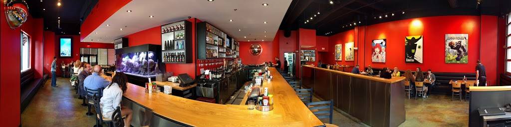 The Cowfish Sushi Burger Bar | restaurant | 4310 Sharon Rd, Charlotte, NC 28211, USA | 7043651922 OR +1 704-365-1922