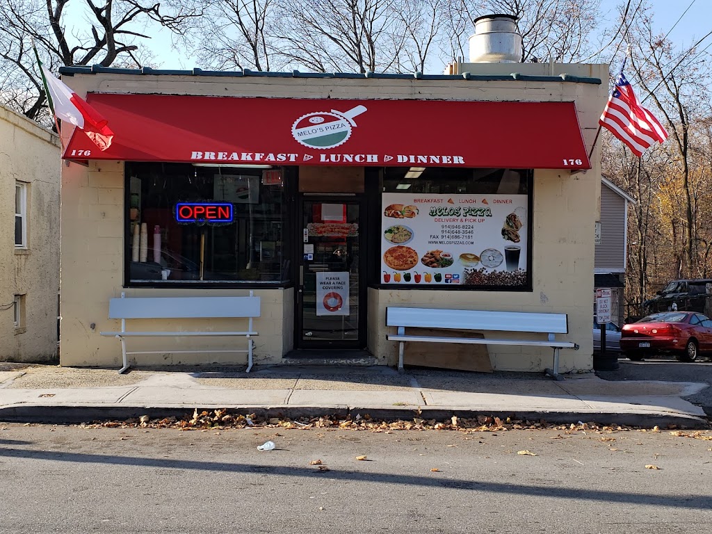 Melos Pizzas | restaurant | 176 Ferris Ave, White Plains, NY 10603, USA | 9149468224 OR +1 914-946-8224