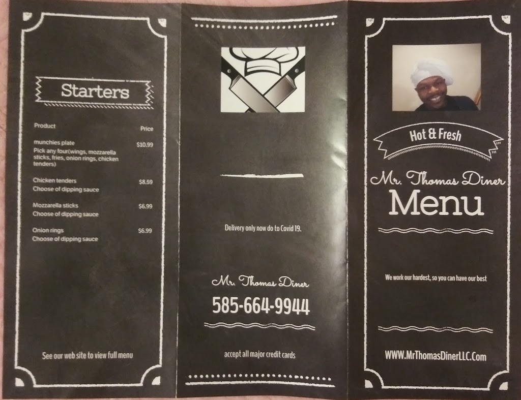 Mr. Thomas Diner LLC | restaurant | 121 Fulton Ave, Rochester, NY 14608, USA | 5854916591 OR +1 585-491-6591