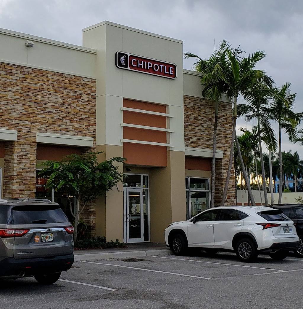 Chipotle Mexican Grill | restaurant | 7028 W Palmetto Park Rd #106, Boca Raton, FL 33433, USA | 5612060144 OR +1 561-206-0144