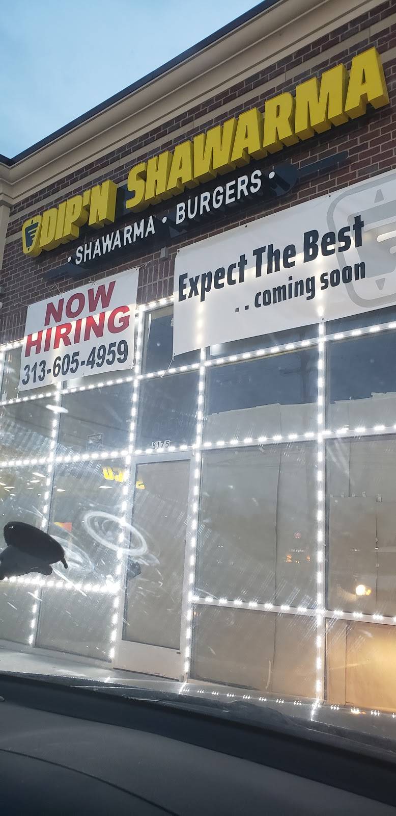 Dipn Shawarma | restaurant | 8175 N Telegraph Rd, Dearborn Heights, MI 48127, USA | 3136331613 OR +1 313-633-1613