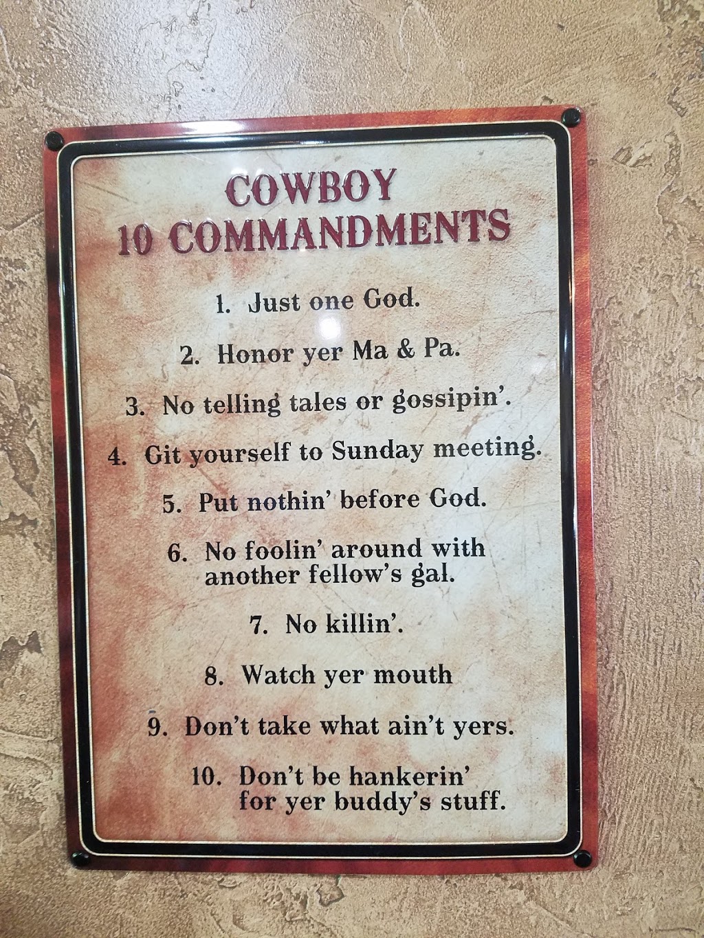 Rangler BBQ | restaurant | 8243 Old US Hwy 69, Savanna, OK 74565, USA | 9185483527 OR +1 918-548-3527