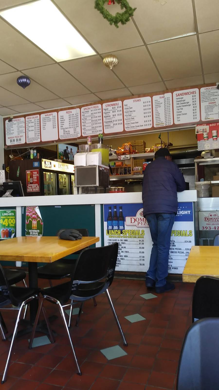 Dominion Pizza | restaurant | 308 S Queen St, Lancaster, PA 17603, USA | 7173934239 OR +1 717-393-4239