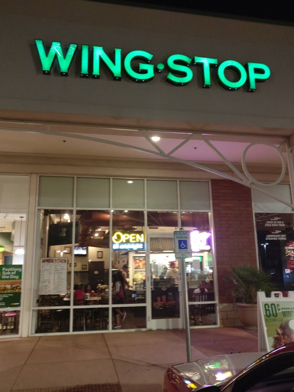 Wingstop | restaurant | 937 N Dobson Rd Ste 104, Mesa, AZ 85201, USA | 4809646600 OR +1 480-964-6600