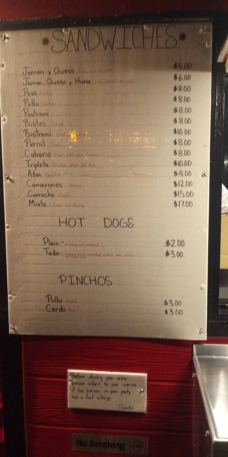 Los Poncenos | restaurant | Amesbury St, Lawrence, MA 01840, USA | 9789670072 OR +1 978-967-0072