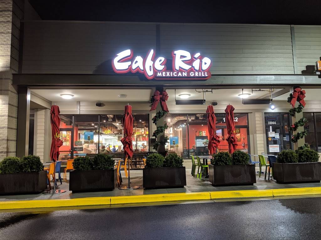 Cafe Rio Mexican Grill | restaurant | 10062 Darnestown Rd, Rockville, MD 20850, USA | 3013094111 OR +1 301-309-4111